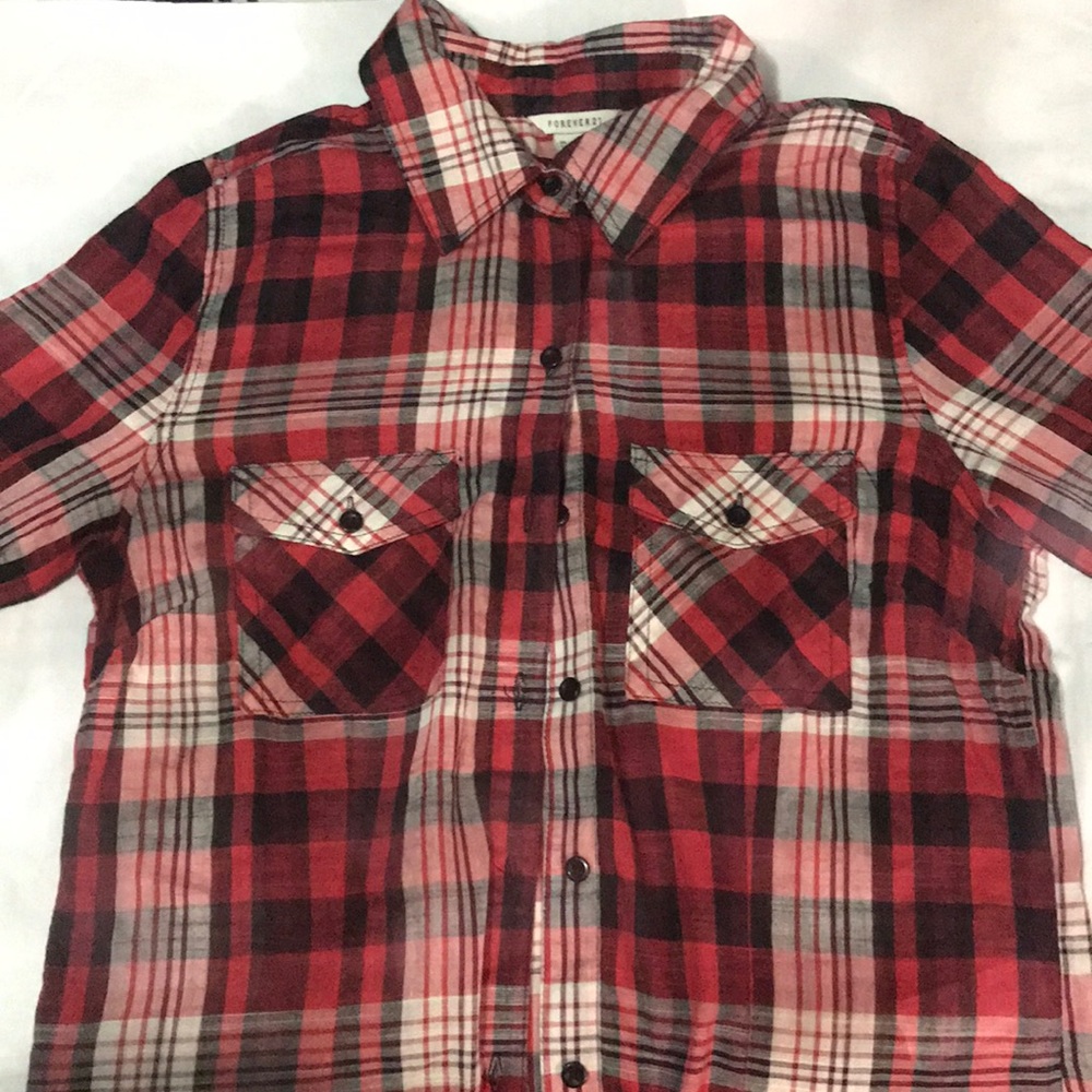 Plaid Forever 21 Shirt